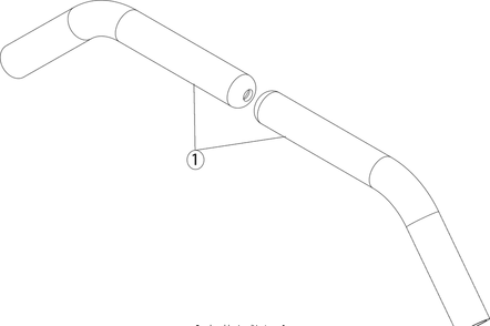 Grip Diagram and Parts List for (17CSDALD010)(2017) Cub Cadet Lawn Tractor